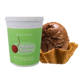 HELADO SABOR CHOCOLATE 1L. SULTANA