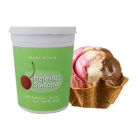 HELADO SABOR NAPOLITANO 1L. SULTANA