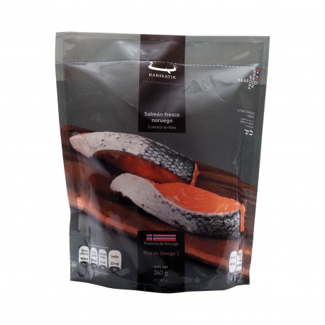 SALMON FRESCO 360GR.HANSEATIK