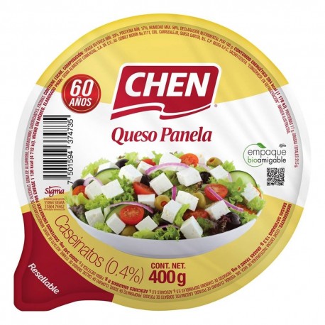 QUESO PANELA 400GR.CHEN