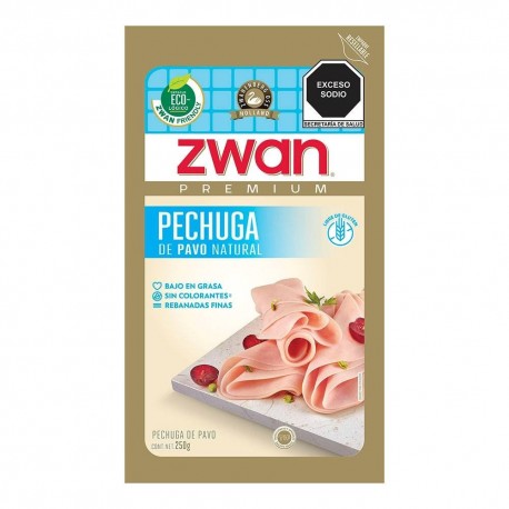 PECHUGA DE PAVO NAT.250GR.ZWAN