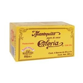 MANTEQUILLA GLORIA C/S 360GR.