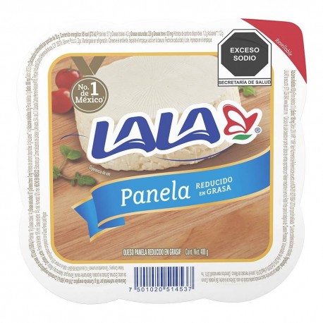 QUESO PANELA LIGHT 400GR.LALA