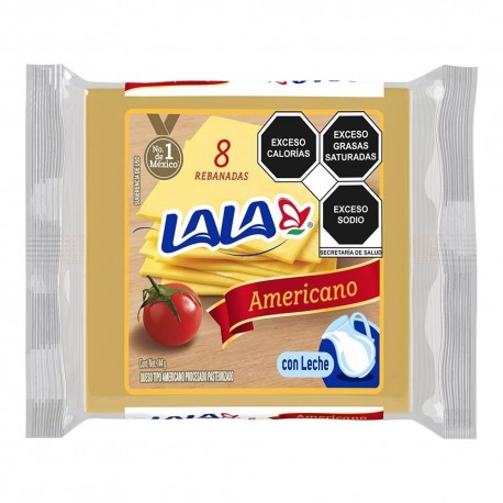 QUESO AMERICANO 144GR.LALA