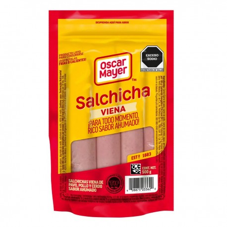 SALCHICHA CERDO TRADICIONAL 500GR.OSCAR MAYER
