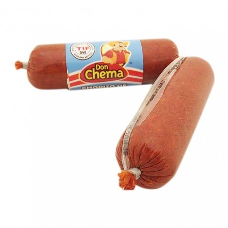 CHORIZO DE PAVO 160GR.DON CHEMA