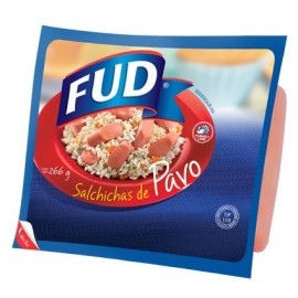 SALCHICHA PAVO 266GR.FUD