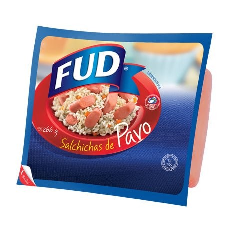 SALCHICHA PAVO 266GR.FUD