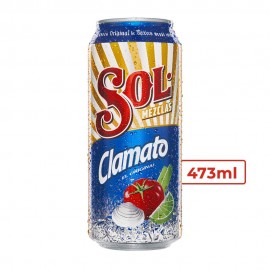 CERVEZA SOL CLAMATO 473ML