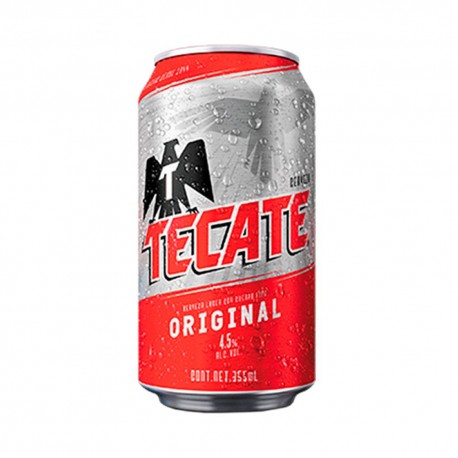 TECATE ROJA 340ML LATA