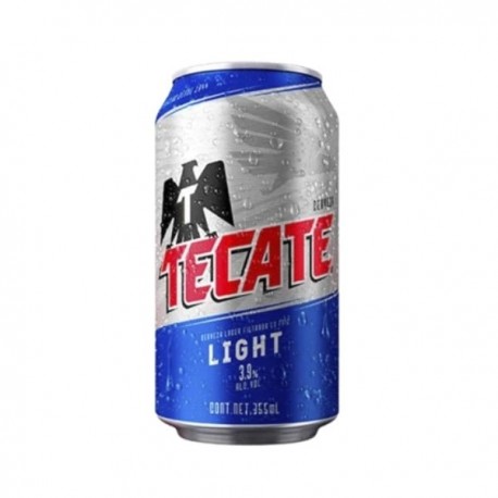 TECATE LIGHT LATA 340 ML.