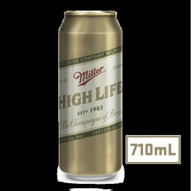 MILLER HIGH LIFE 710ML LATA