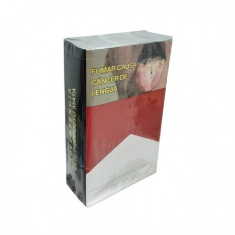 MARLBORO ROJO CAJETILLA SUAVE.