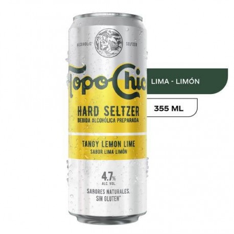 TOPO CHICO HARD SELTZER LIMA-LIMON 355ML
