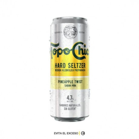 TOPO CHICO HARD SELTZER PINA 355ML