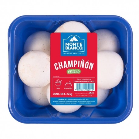 CHAMPINON ENTERO 225GR.MONTEBLANCO
