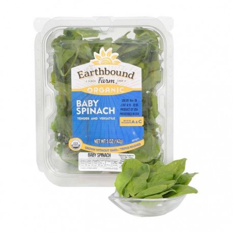 ESPINACA BABY ORGANIC 142GR.NUTRIBITS