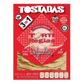 TOSTADA HORNEADA TORTIREGIAS DELGAD 220G