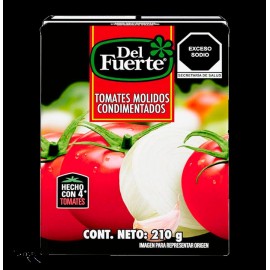 PURE DE TOMATE COND DEL FUERTE 210ML.TETRA