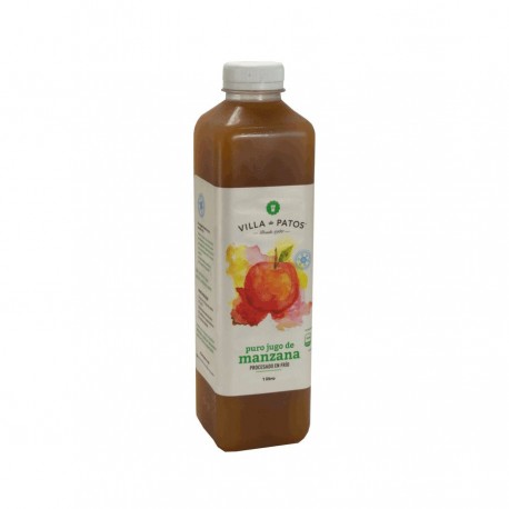 JUGO MANZANA 1LT. VILLA DE PATOS