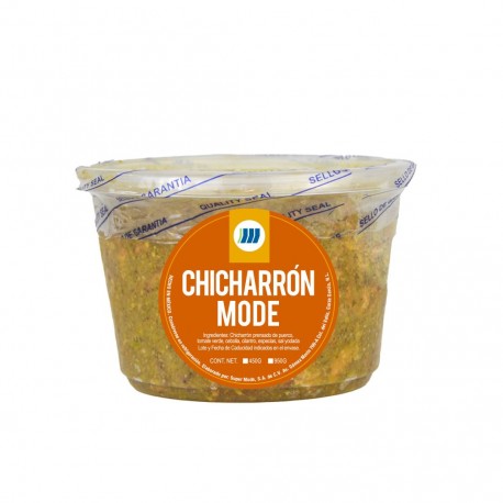 CHICHARRON SALSA VERDE 490GR.MODE