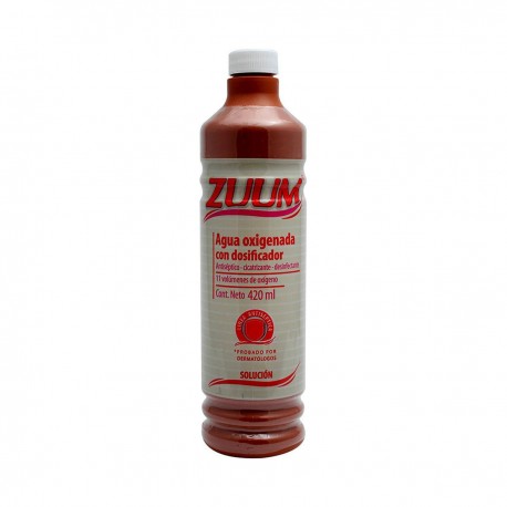AGUA OXIGENADA 420ML.ZUUM