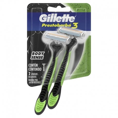 GILLETTE PRESTOBARBA BODY C/2