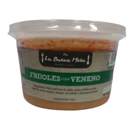 FRIJOLES C/VENENO 500GR.LA BUENA MESA