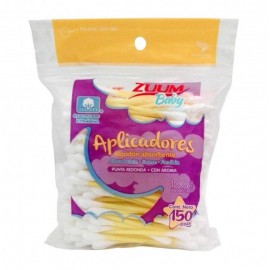 APLICADORES ALGODON 150PZ.ZUUM BABY