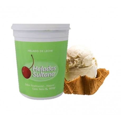 HELADO SABOR VAINILLA 1L. SULTANA